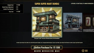 Fallout 76: стоит ли того пакета Super Duper Mart?