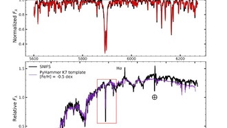 Исследование показало, что в двойной системе LAMOST J2354 находится невидимый массивный белый карлик
