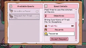 Прохождение квеста «Поля Мистрии Trailmix»