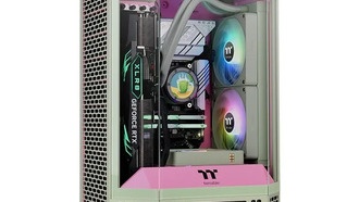 Thermaltake The Tower 300 выпускает новые цвета Matcha Plum и Peach Fuzz