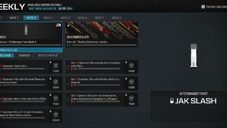 Как получить запасную часть JAK Slash на вторичном рынке в CoD MW3 и Warzone