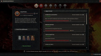 Как завершить сезонное путешествие в Diablo 4: сезон «Адские орды»