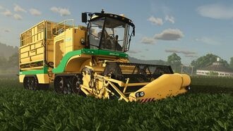 Новый урожай в Farming Simulator 25: скриншоты шпината и машины для его сбора