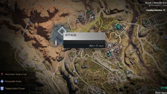 Что означает значок карты атак в Once Human?