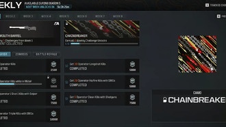 CoD MW3 и Warzone: как разблокировать камуфляж Chainbreaker