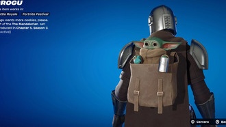 Как вернуть украшение Малыша Йоды в Fortnite