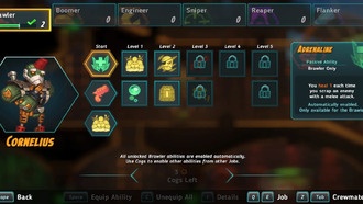 Steamworld Heist 2: как быстро повысить уровень профессий