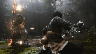 Игровой процесс Black Myth: Wukong с трассировкой лучей и DLSS 3