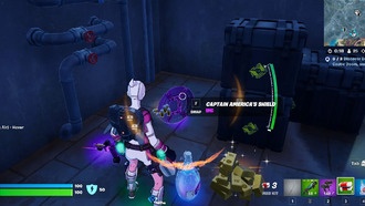 Как получить щит Капитана Америки в Fortnite