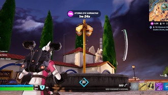 Где найти арсенал War Machine в Fortnite