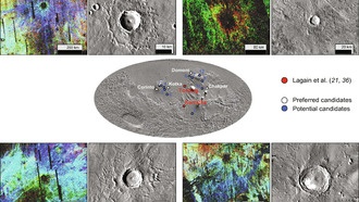 Картографирование марсианских метеоритов: отслеживание происхождения на красной планете