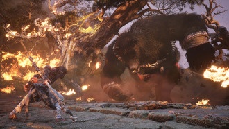 Как победить Черного Медведя Гуая в Black Myth: Wukong