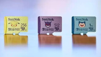 Western Digital выпускает карты памяти SanDisk Pokémon microSD с лицензией Nintendo