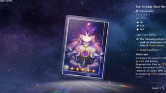 Honkai: Star Rail — лучшие лимитированные световые конусы для игроков F2P