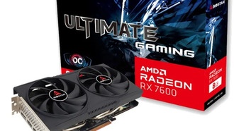 BIOSTAR представляет видеокарту Radeon RX 7600 OC