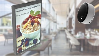 Выпущен 13-дюймовый цветной монитор на основе электронной бумаги с беспроводным питанием