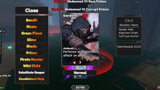 Как получить и использовать зелье босса в Anime Card Battle