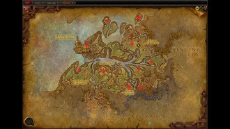 WoW: Война Внутри - Все местоположения символов для полета в небе в Hallowfall