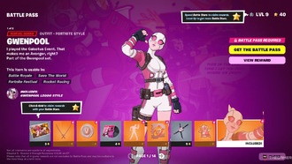 Все награды боевого пропуска для Fortnite: Глава 5, Сезон 4