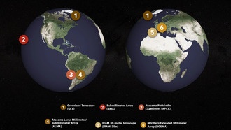 Телескоп Event Horizon Telescope обнаруживает черные дыры с самого высокого разрешения с Земли