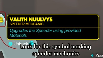 Как улучшить спидер в Star Wars Outlaws