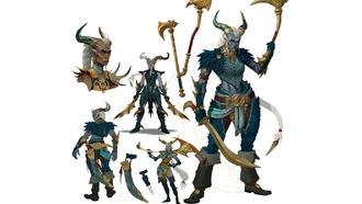 BioWare показала концепт-арты спутников героя DragonAge: The Veilguard