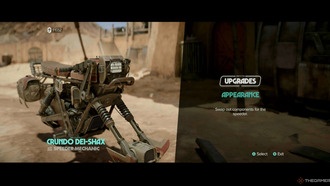 Как улучшить спидер в Star Wars Outlaws