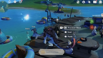 Genshin Impact: достижение «Морская птица в полдень» (квест «Пания и Ивай»)