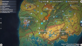 Как найти и победить прожорливого короля гор Юмказавра в Genshin Impact