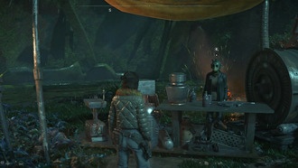 Где находится застрявший торговец в «Звездных войнах: Изгои»?