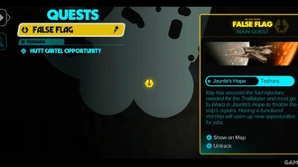 Star Wars Outlaws: False Flag Quest Guide