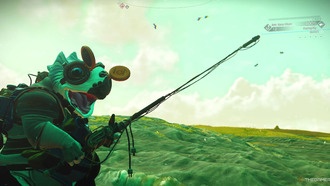Как ловить рыбу в No Man's Sky