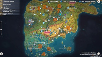 Где найти каждую скрытую точку телепортации Натлан в Genshin Impact