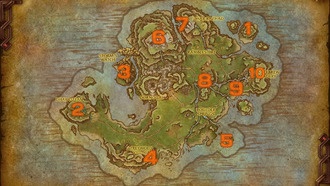 Где найти все символы небесного полета в World Of Warcraft: The War Within