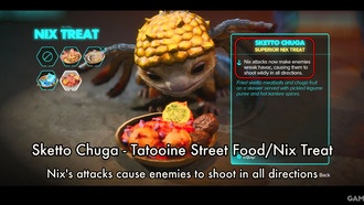 Как получить все угощения Nix в Star Wars Outlaws (Galactic Street Food)