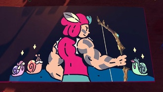 В новом ролике The Plucky Squire — головоломки и стрельба из лука