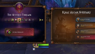 WoW: Война внутри The Severed Threads Руководство по славе