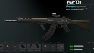 Лучшая экипировка SWAT 5.56 в Call Of Duty: Black Ops 6