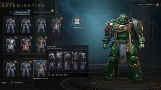 Можно ли очистить пользовательские настройки брони в Space Marine 2