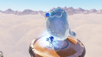 Как сломать статую Ледяной Печати в Astro Bot