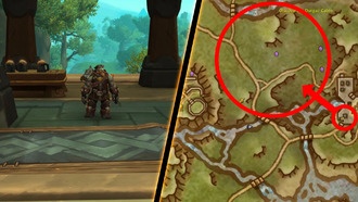 WoW: Война Внутри Секретное местоположение ездового животного Пчела (Парящая Медовая Пчела)