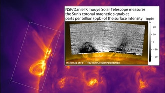 Солнечный телескоп Дэниела К. Иноуэ создает первые карты магнитного поля солнечной короны