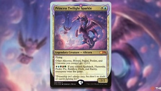 Как играть колодой командира «Сумеречная Искорка» в Magic: The Gathering