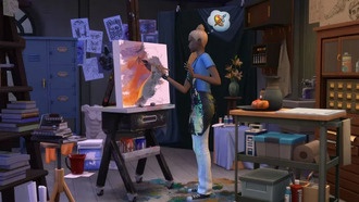 Наборы «Студия художника» и «Сказочная детская» для The Sims 4