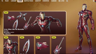 Как получить Iron Man Mk 45 в Fortnite