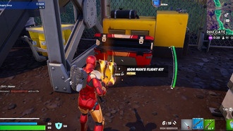 Как получить комплект для полета и боевой комплект Железного человека в Fortnite