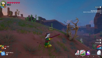 Как получить красное дерево в LEGO Fortnite