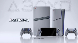 Sony выпускает PS5 в сером цвете в честь 30-летия