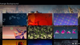 Как получить другие фоны на PlayStation Welcome
