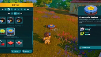 Как использовать вертлюги в LEGO Fortnite